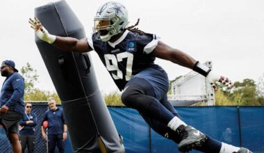 Osa Odighizuwa on Cowboys' attack front, impressions of new teammates