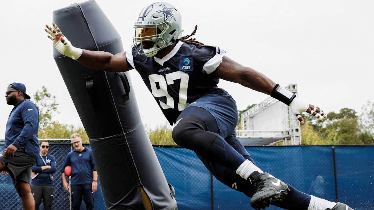 Osa Odighizuwa on Cowboys' attack front, impressions of new teammates