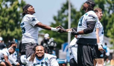 How the offensive line has become guardians of the Panthers galaxy 
