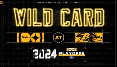 Steelers to face Ravens in AFC Wild Card Game