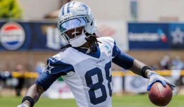 CeeDee Lamb elated to be back at training camp with Cowboys, feels '1,000%' healthy