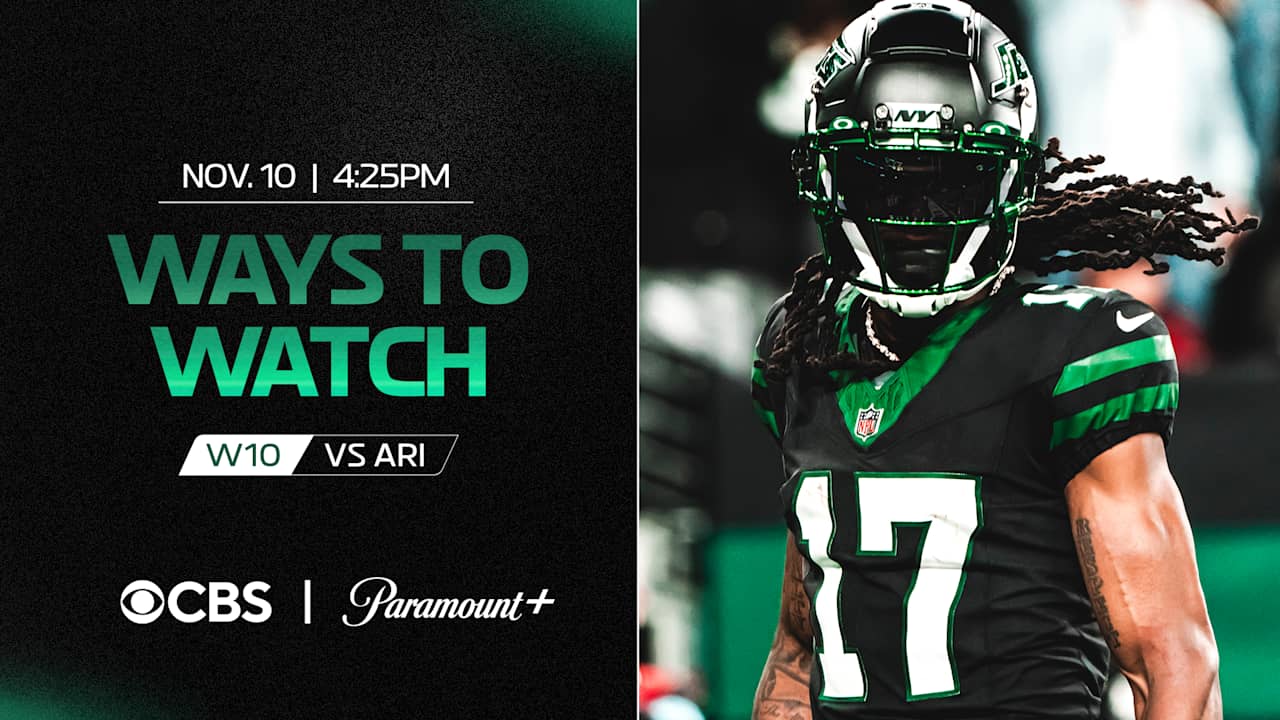 New York Jets vs. Arizona Cardinals Ways to Watch, Listen and Follow