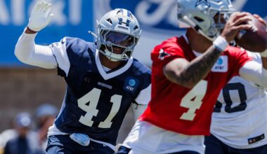 Donovan Ezeiruaku flashing special ability to begin Cowboys' camp