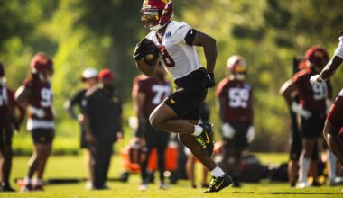 Training camp notebook | Brian Robinson loving Washington's new O-line