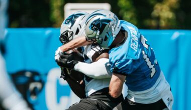 Demani Richardson interception highlights his growth