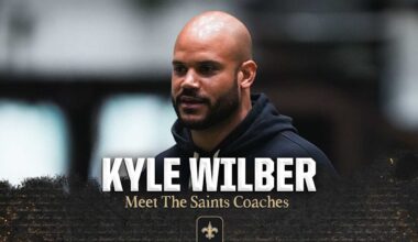 Kyle Wilber | Meet the 2025 New Orleans Saints Coaches