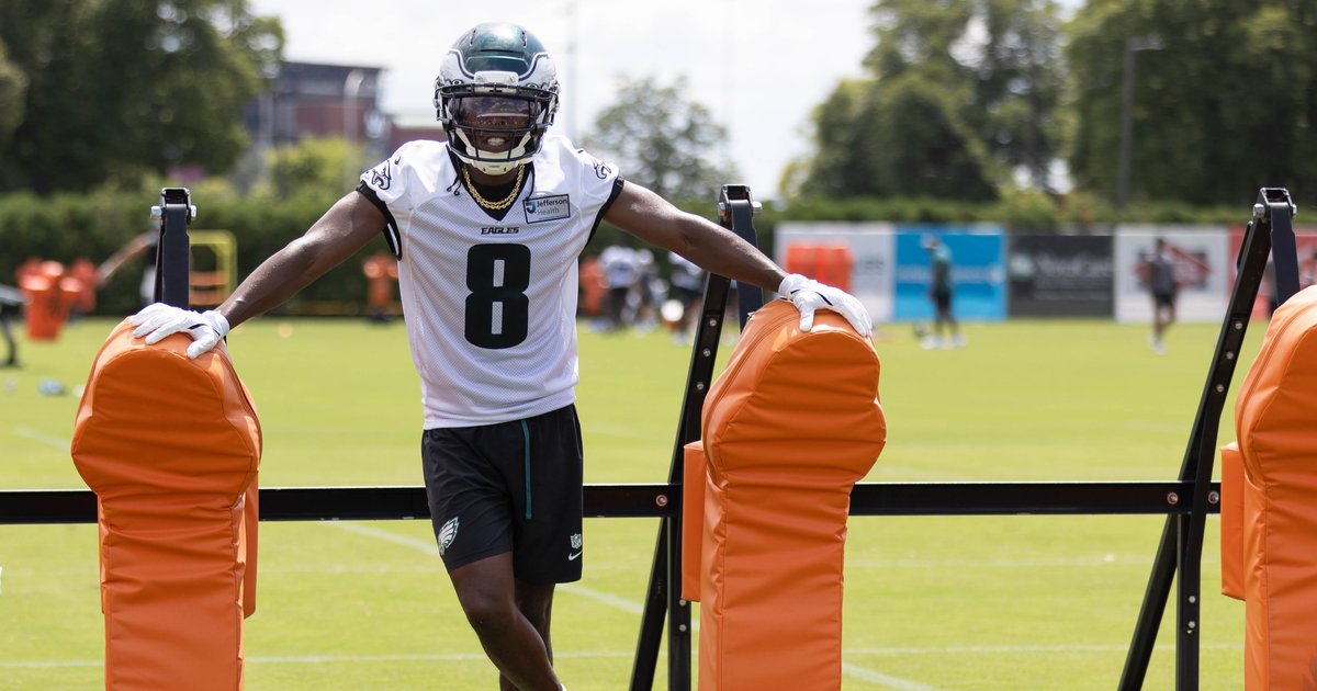 Eagles 2025 training camp practice notes, Day 16: A shakeup at cornerback