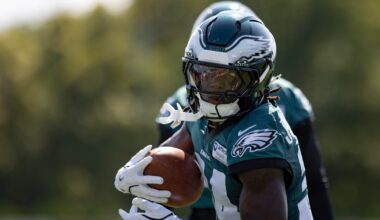 Stock up, stock down after the first week of 2025 Eagles training camp