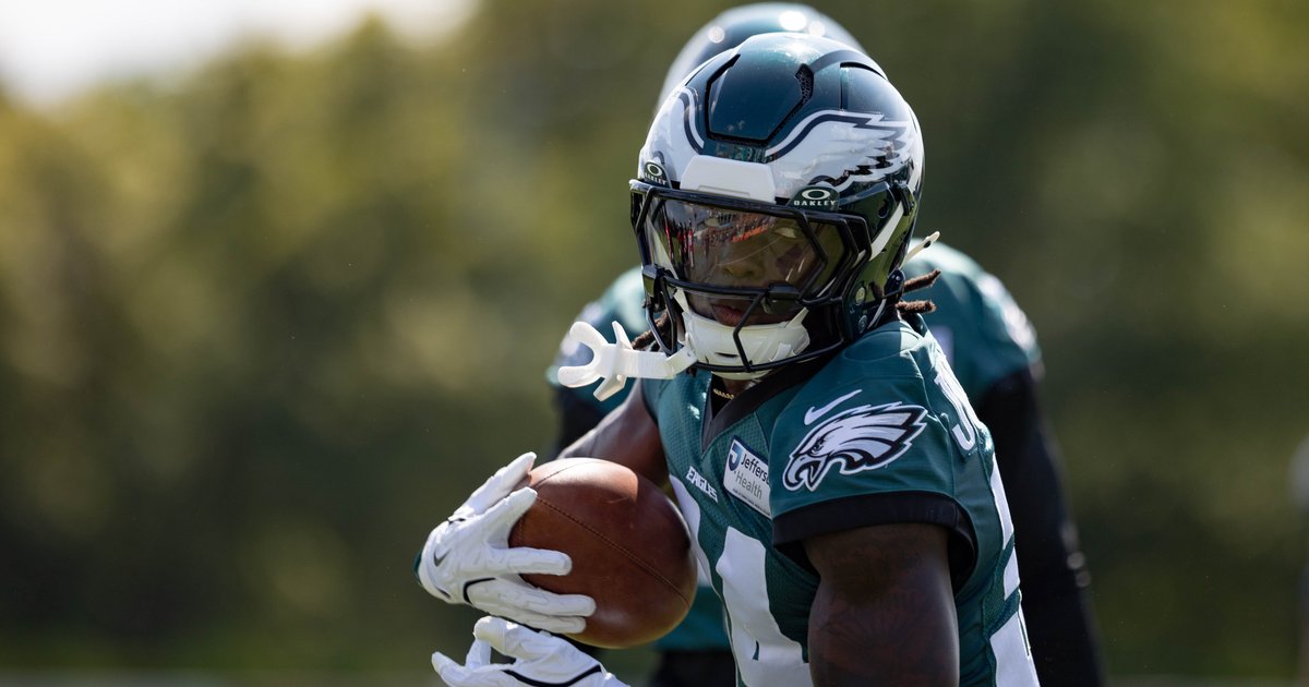Stock up, stock down after the first week of 2025 Eagles training camp