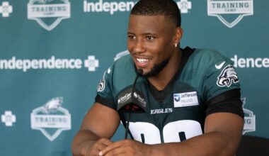 Eagles game balls: Saquon Barkley steals the show again at training camp