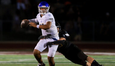 Orem Tigers Lone Peak Knights 6A Utah High School Football...