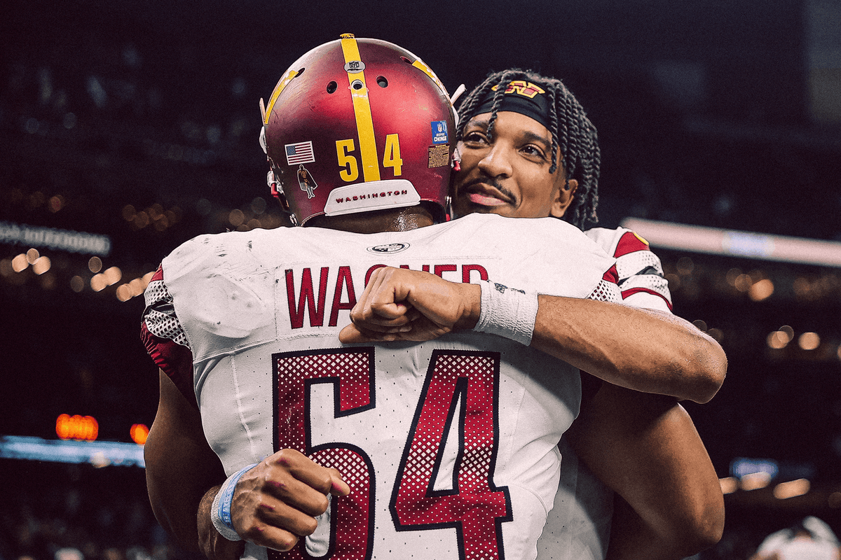 ‘Big brother, little brother’ defines Commanders’ Jayden Daniels-Bobby Wagner friendship