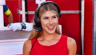 Kansas City Chiefs Heiress Ava Hunt Completely Stole The Show With Her Legs On Full Display In Risky Red Dress At Preseason Game [PHOTOS]