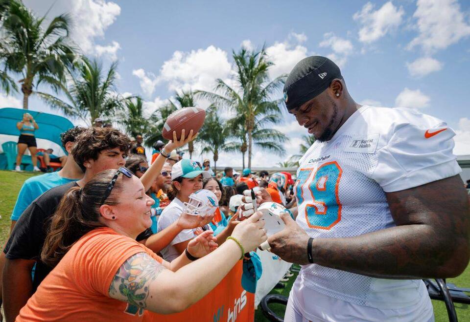 A Bayron Matos update. And Dolphins' McDaniel on Hill, Tahj Washington, Jones