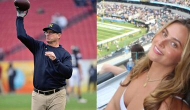 Jim Harbaugh’s Daughter, Grace Harbaugh Shares Classic “Blind Side” One Liner While Recapping Chargers vs Saints Memories