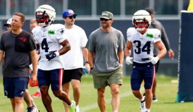 Julian Edelman said he noticed big changes after visiting Patriots camp