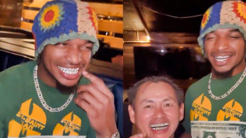 Ja’Marr Chase’s Insane Diamond Grill Will Leave You Speechless – Wait ‘Til You See The Price [VIDEO]