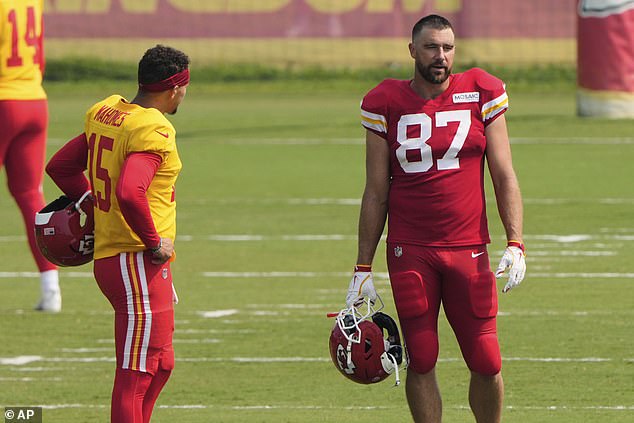 Kelce, meanwhile, is preparing for what many suspect could be his final NFL season
