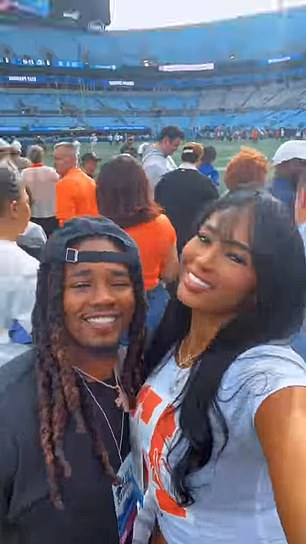 Pilar received some heat online for her behavior at Shedeur's game last weekend