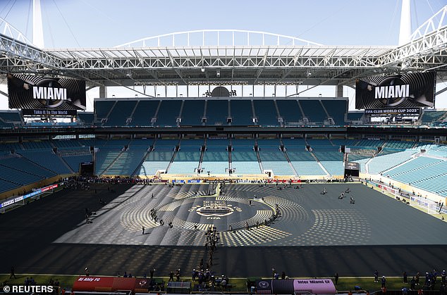 The stadium was one of many in the US to host during the FIFA Club World Cup