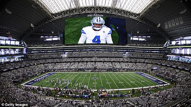 Fans can watch replays on a massive center screen