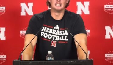 College football star breaks down in tears after being caught off-guard by reporter's question at press conference