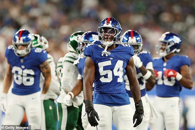 The team also let go of linebacker Dyontae Johnson, who played twice for the team last year