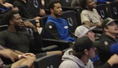 Zaire Franklin was in shock when Daniel Jones was named a captain of the Indianapolis Colts