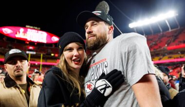 Taylor Swift is engaged to NFL star Travis Kelce
