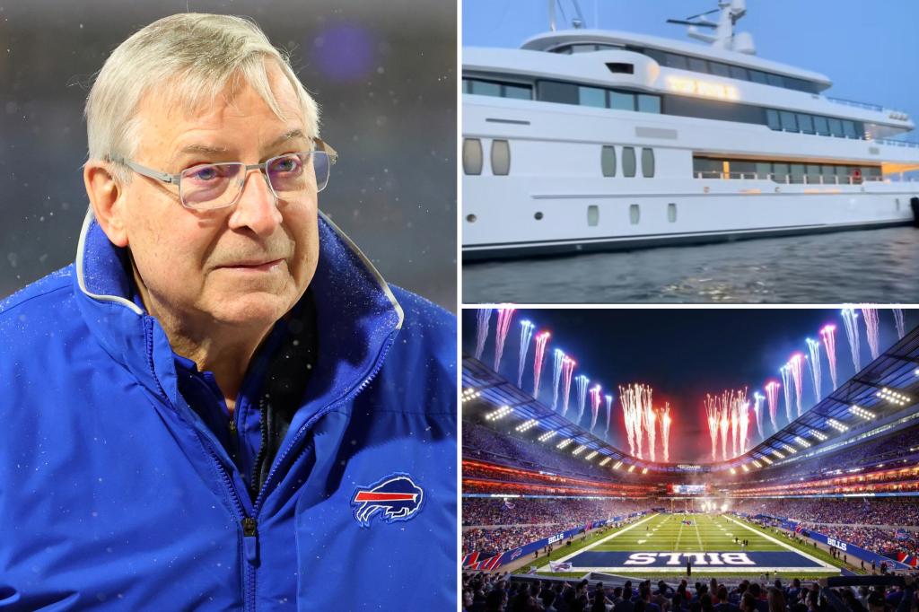 Buffalo Bills owner's $100M yacht sparks outrage as taxpayers fund $850M stadium