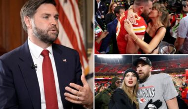 JD Vance fears ‘Super Bowl wedding” after Taylor Swift and Travis Kelce’s engagement 