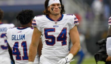 Buffalo Bills waive LB Baylon Spector with injury settlement