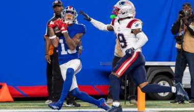 Jalin Hyatt 'disappointed' with final Giants audition despite TD