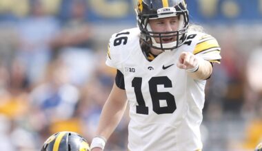 New York Jets bring in former Iowa football QB for workout