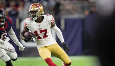 49ers news: 4 WRs brought in for tryouts after Jordan Watkins’ injury