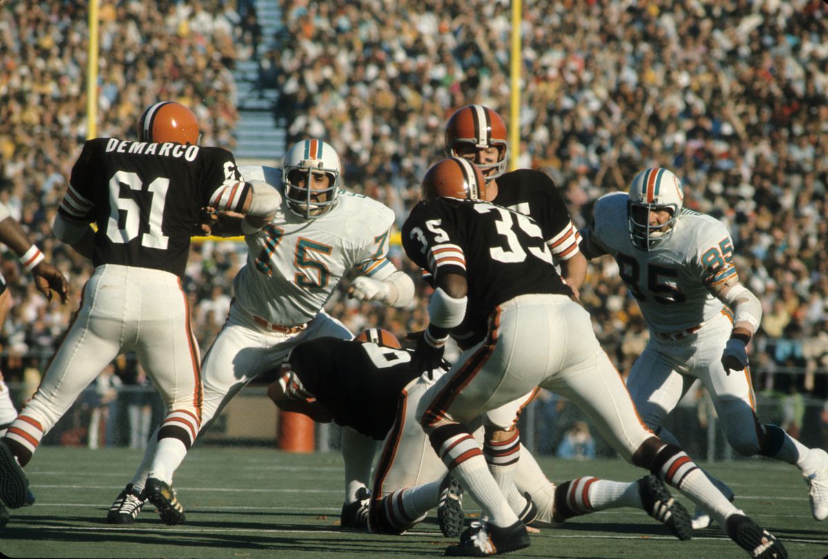 Miami Dolphins vs Cleveland Browns, 1972 AFC Divisional Playoffs