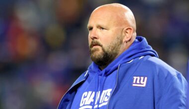 Giants head coach Brian Dabol