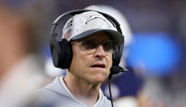 Jim Harbaugh Uses 2 Words to Sum Up the Lions