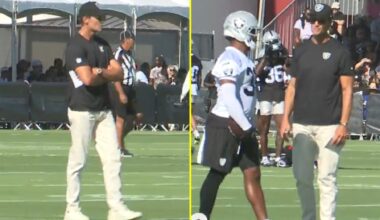 Fox face calls to remove Tom Brady from booth after $375m star's appearance at Raiders training camp