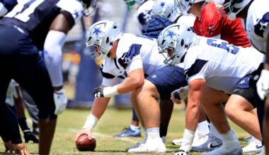 Take a look at Cowboys’ first depth chart of the season prior to preseason opener vs. Rams