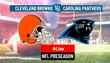 Updates, score, higlights, and every detail of the preseason opener