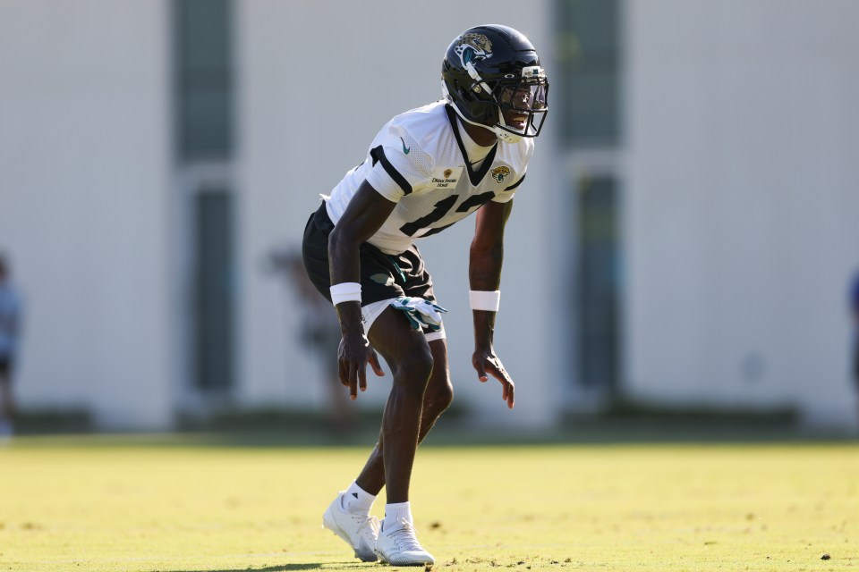 The Jaguars have listed Hunter as a starting WR, but a backup CB