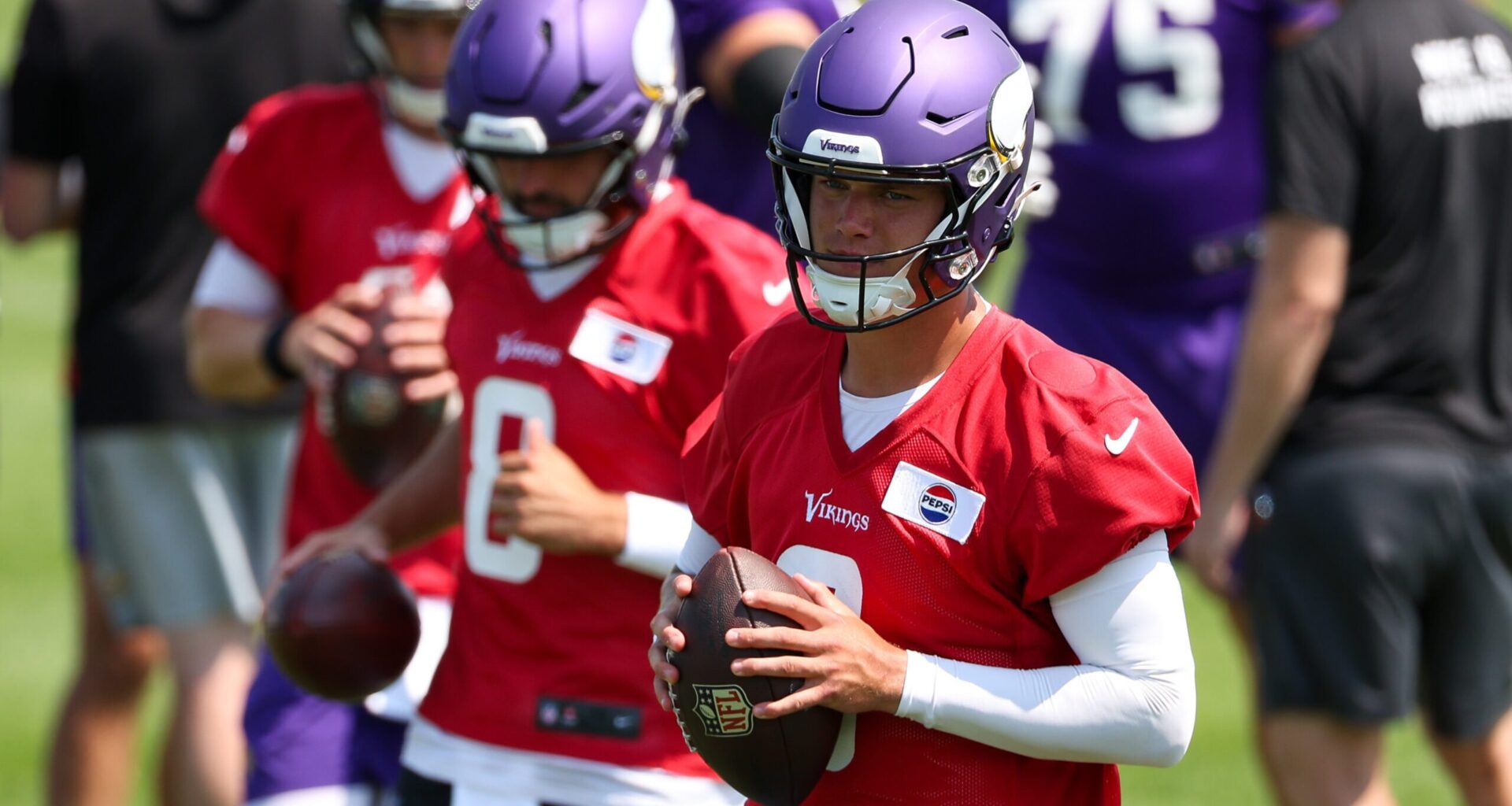 How Much Will JJ McCarthy Play Today for MN Vikings vs Texans?