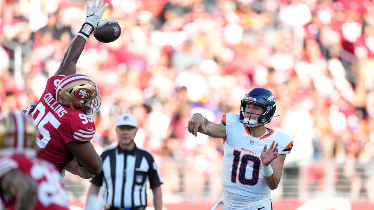 Stidham shines after Nix struggles as Broncos beat 49ers 30-9 in preseason opener