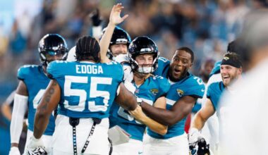 WATCH: Jaguars kicker Cam Little drills what would be an NFL-record long field goal against the Steelers