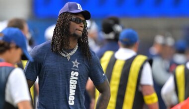 NFL news: CeeDee Lamb collides with official during Cowboys game