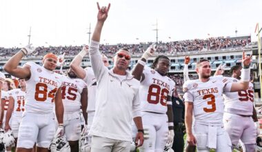 Texas is No. 1 in preseason AP Top 25 for first time, edging Penn St, Ohio St; 10 SEC teams ranked