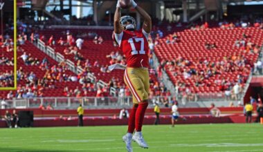49ers' receiving corps further thinned by Jordan Watkins injury