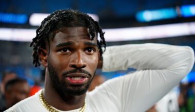 Browns rookie Shedeur Sanders injures his oblique during practice in Philadelphia