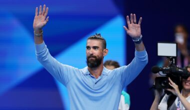 Michael Phelps Teaches Baltimore Ravens To Swim After Players Reach Out For Help